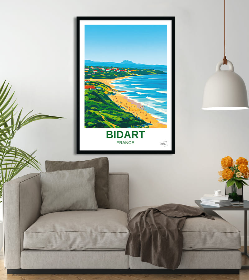 Affiche Bidart