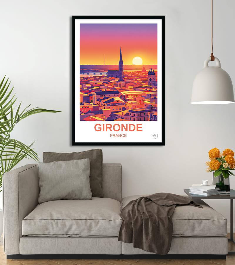 poster Département de la Gironde