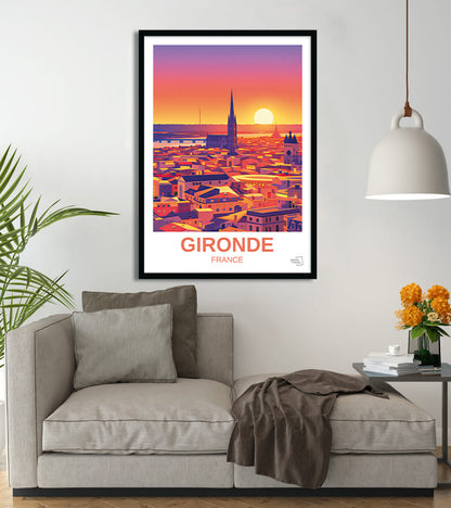 poster Département de la Gironde