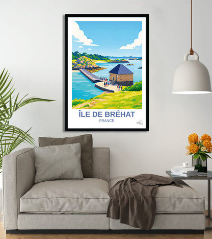 poster Île de Bréhat