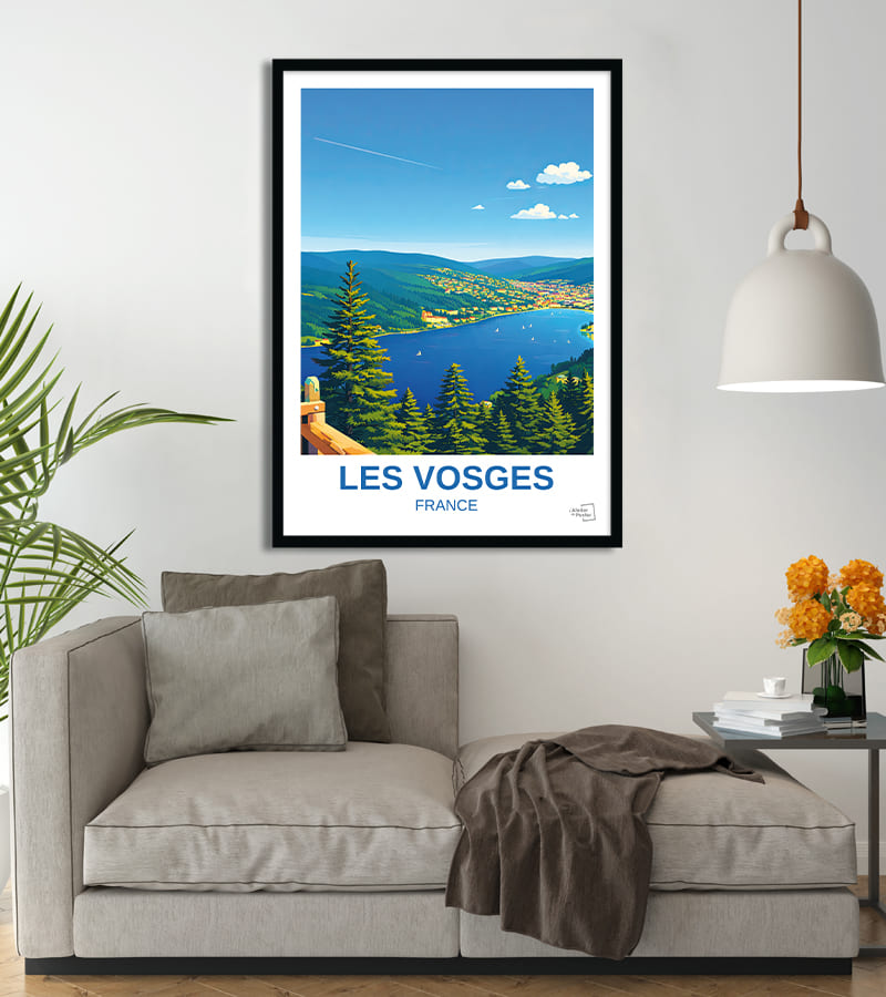 Affiche Les Vosges