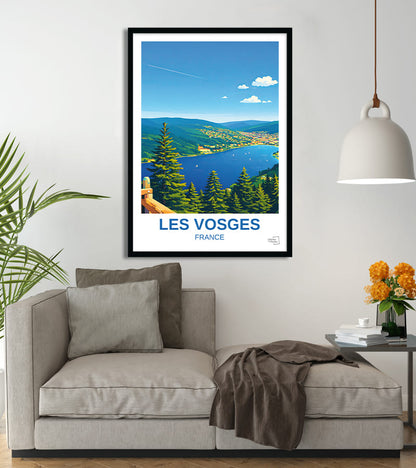 Affiche Les Vosges