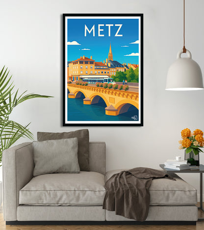 poster Ville de Metz