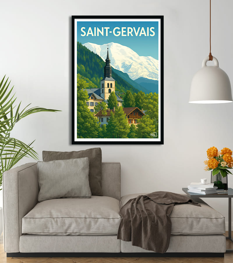 poster Saint Gervais