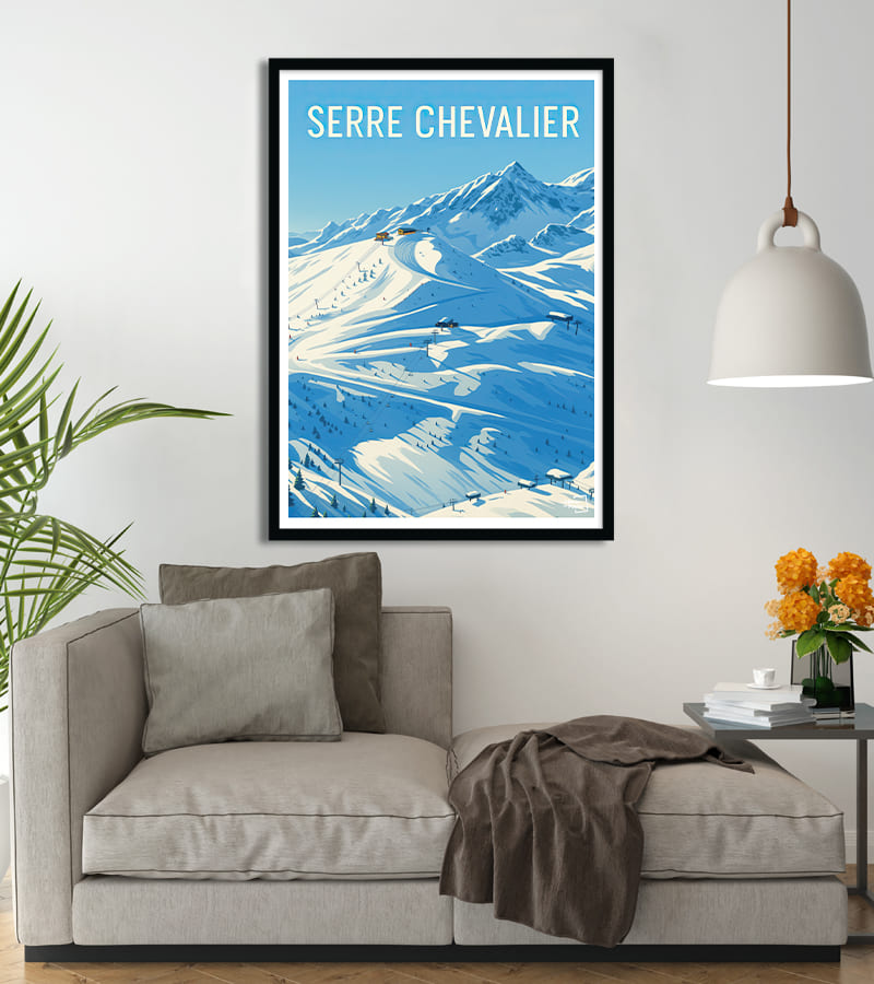 poster Serre Chevalier
