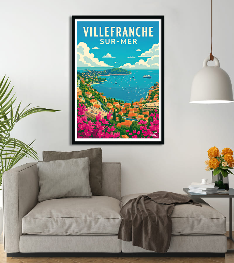 poster Villefranche sur Mer