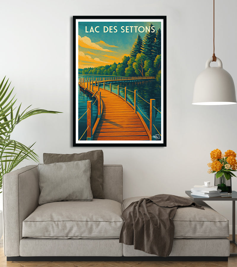 poster Lac des Settons