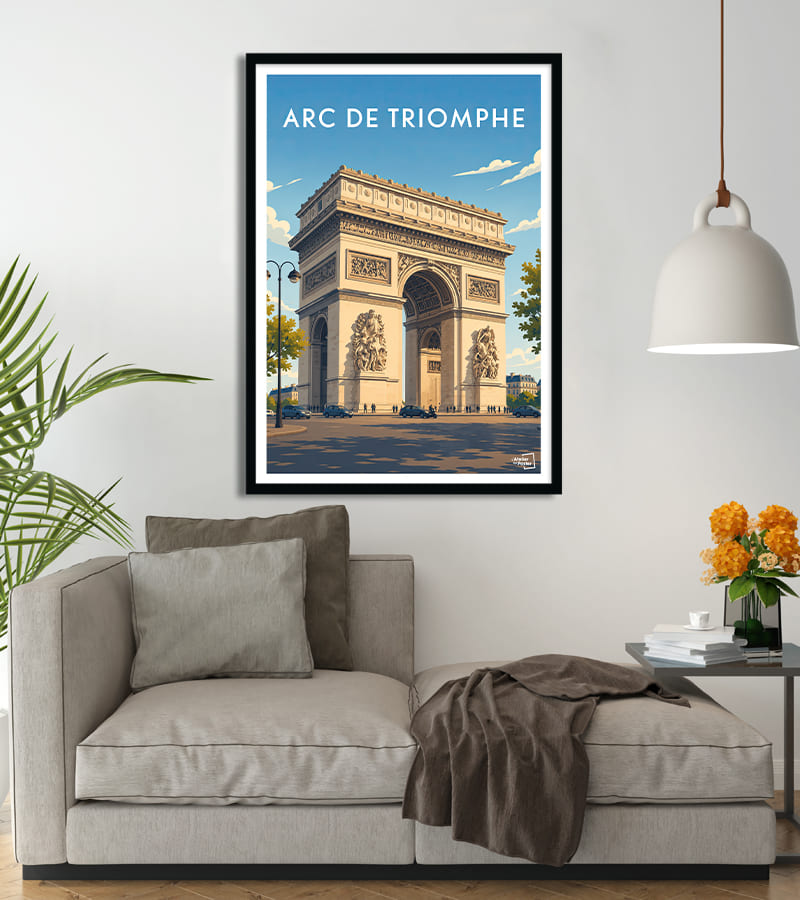 Affiche Arc de triomphe de l Étoile