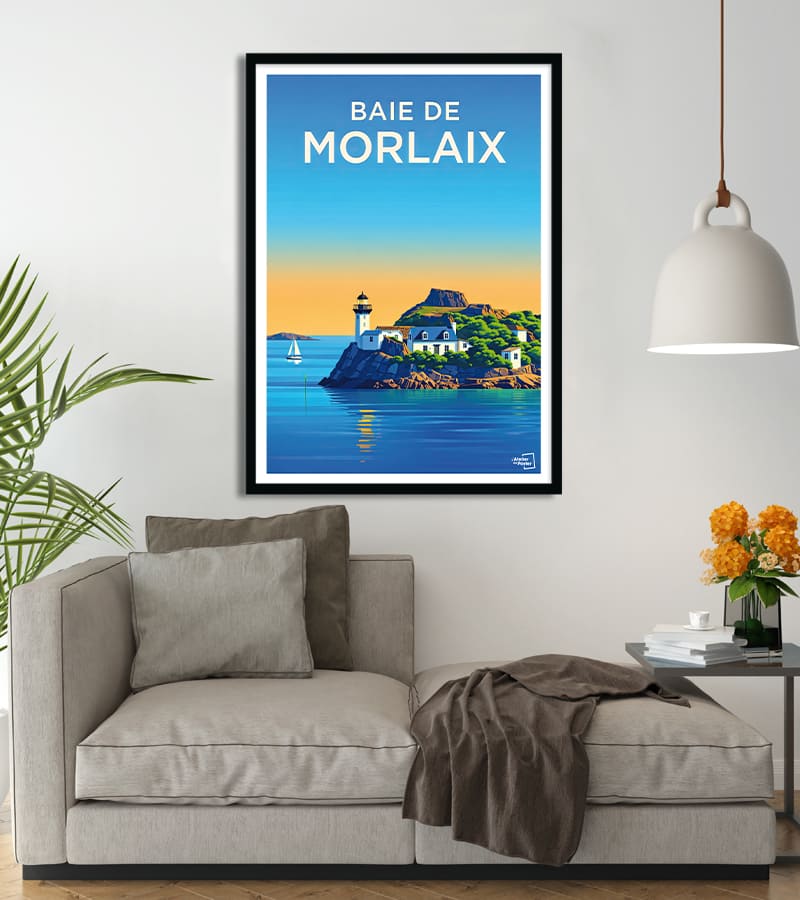 Affiche Baie de Morlaix