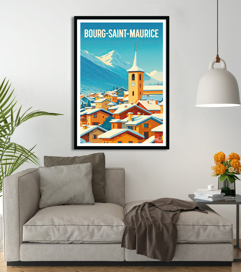 poster Bourg Saint Maurice