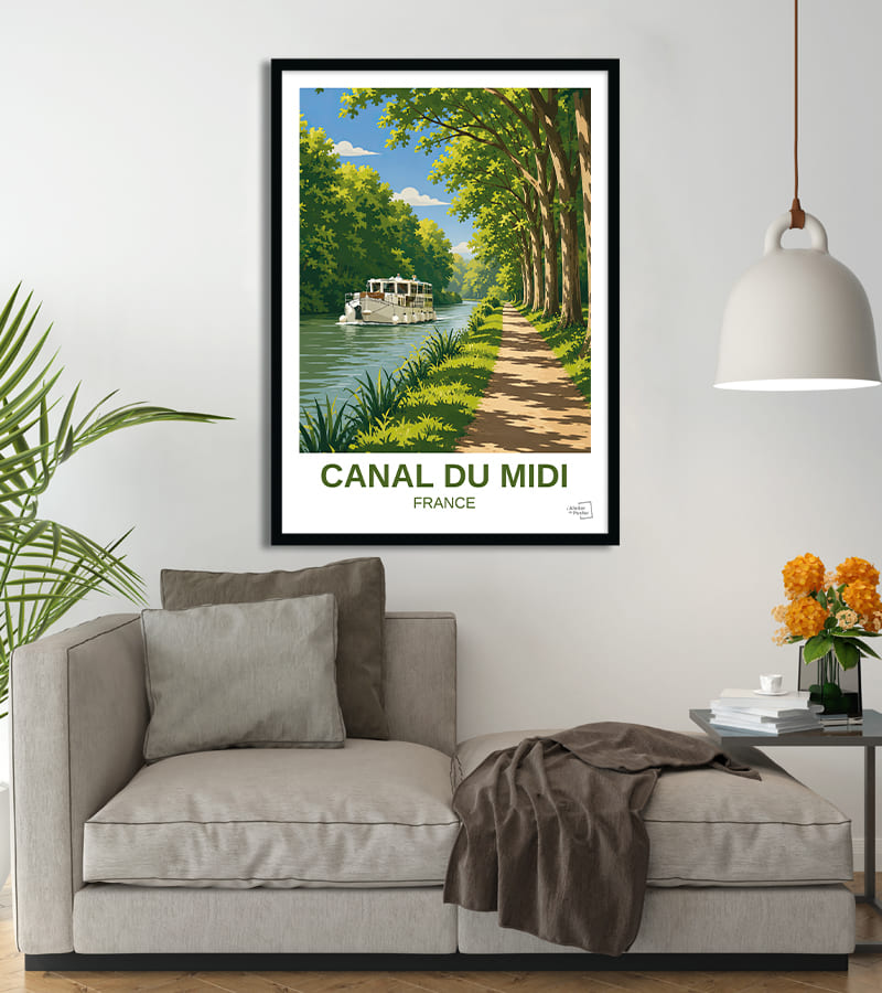poster Canal du Midi