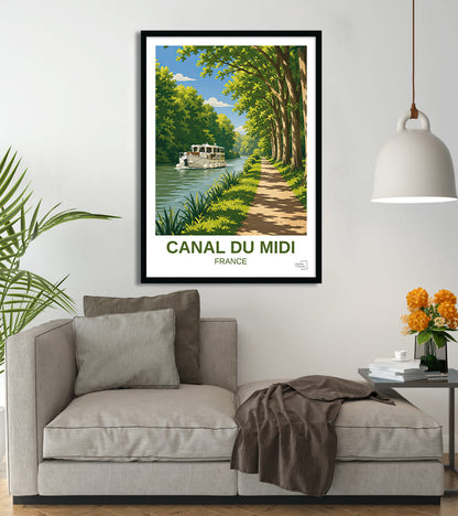 poster Canal du Midi