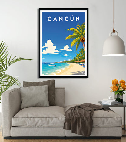 Affiche Cancun