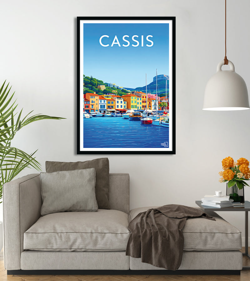 Affiche Cassis