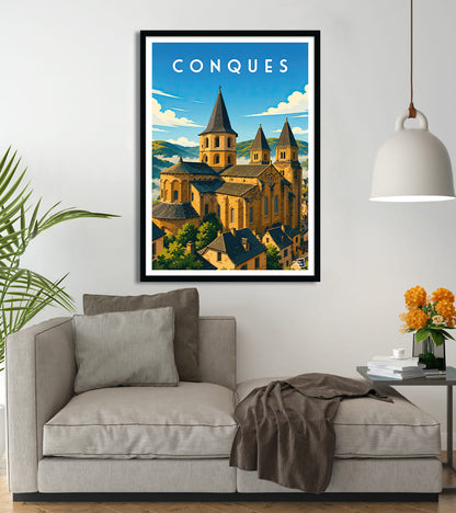 poster Conques