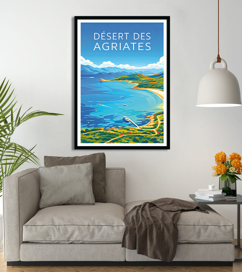 poster Désert des Agriates