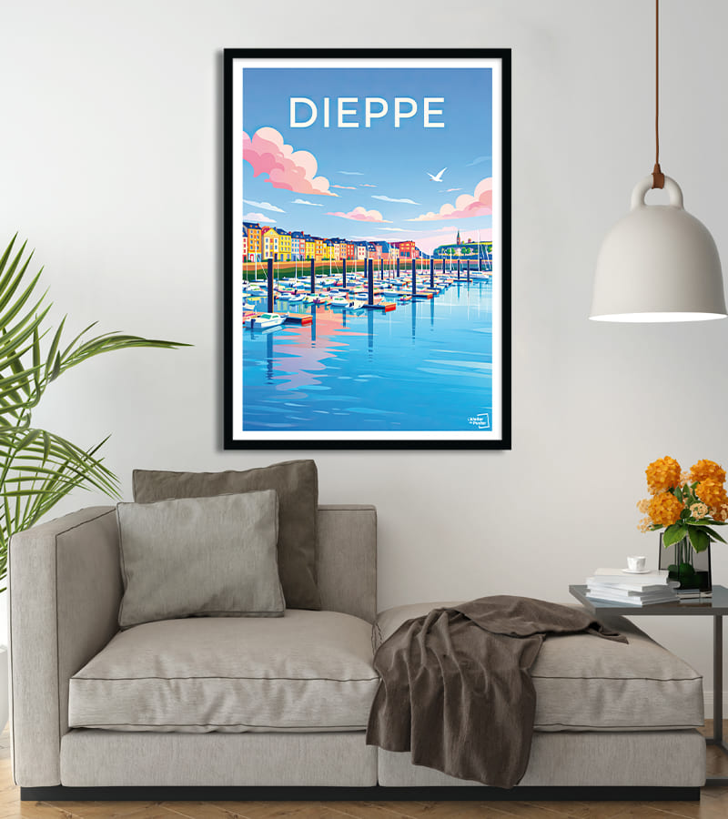 poster ville de Dieppe
