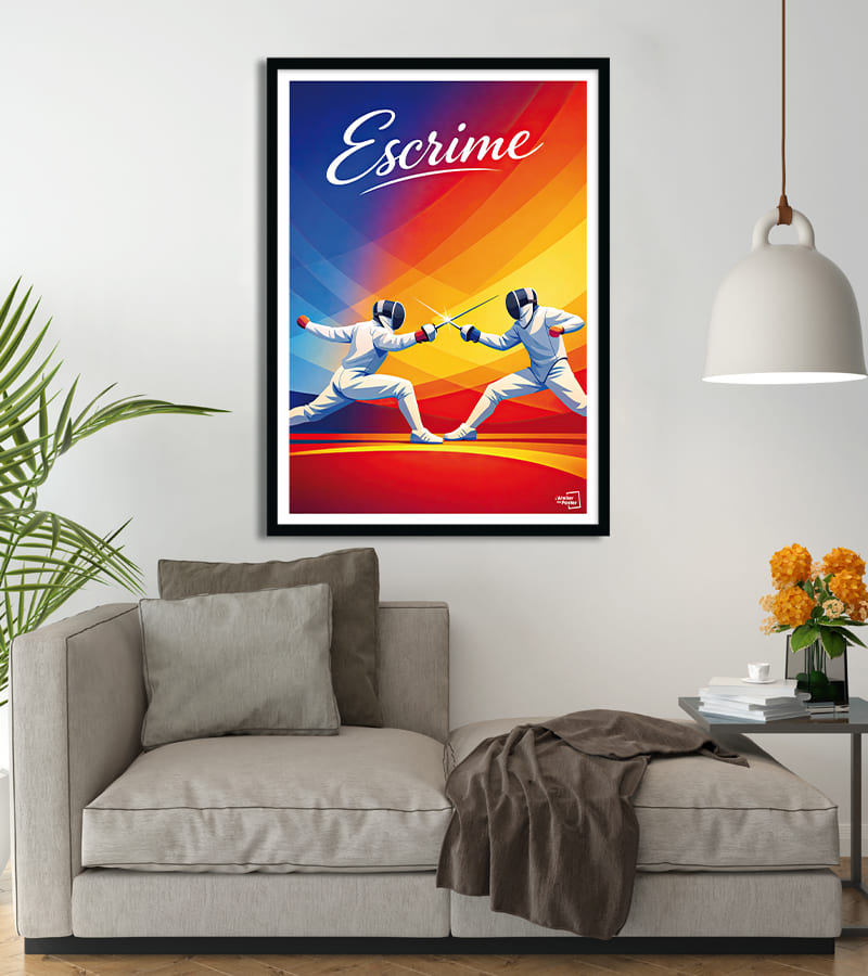 poster Escrime