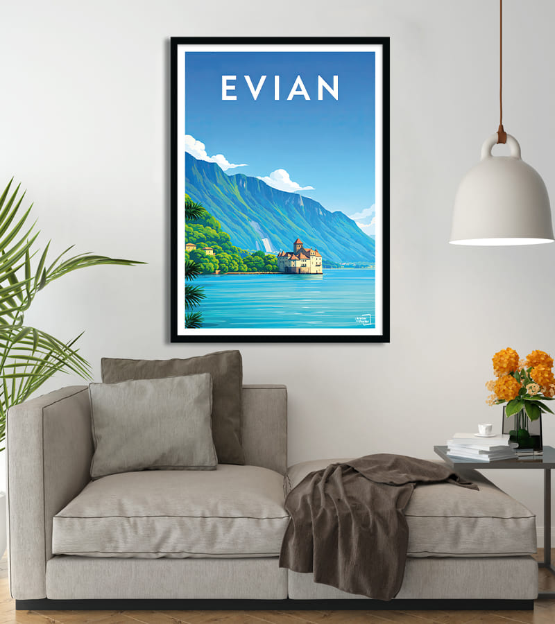 Affiche Evian