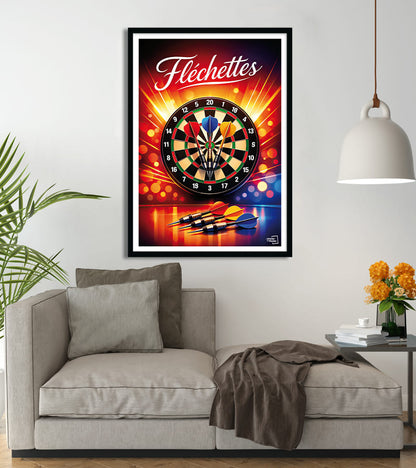 poster Fléchettes
