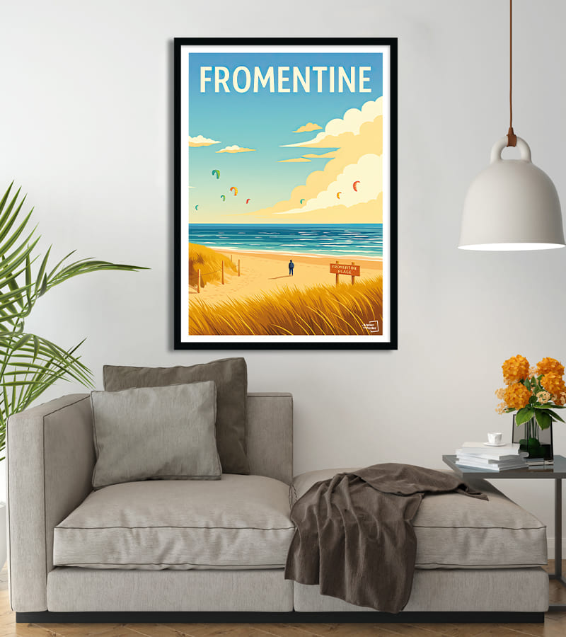 poster Fromentine Plage