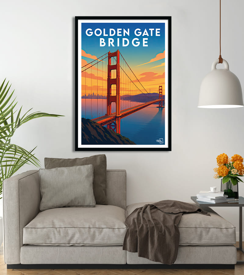 poster Golden Gate Bridge