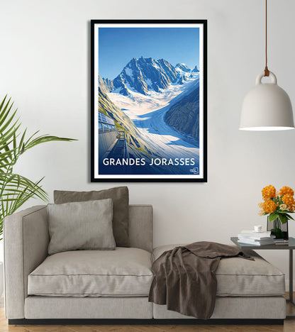 Affiche Grandes Jorasses