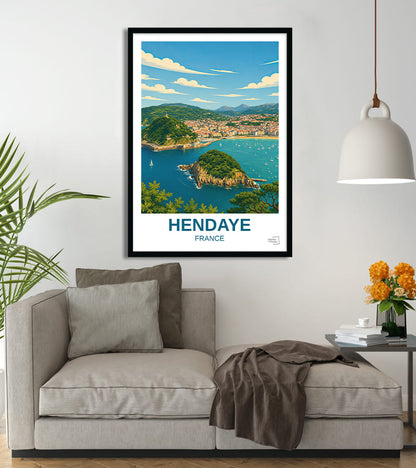 poster Hendaye