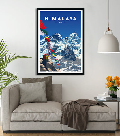 poster Himalaya vintage
