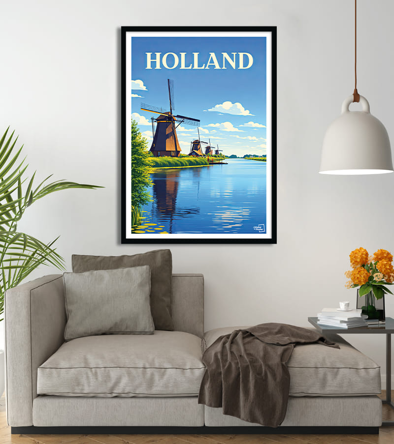 Affiche Holland