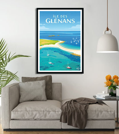poster Îles des Glénans