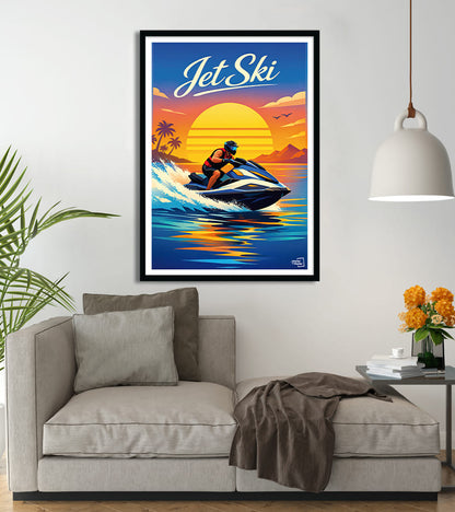 Affiche Jet Ski
