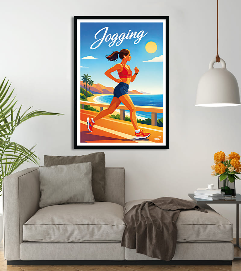 poster jogging