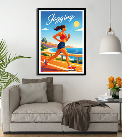 poster jogging