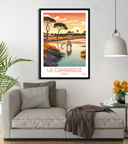poster La Camargue