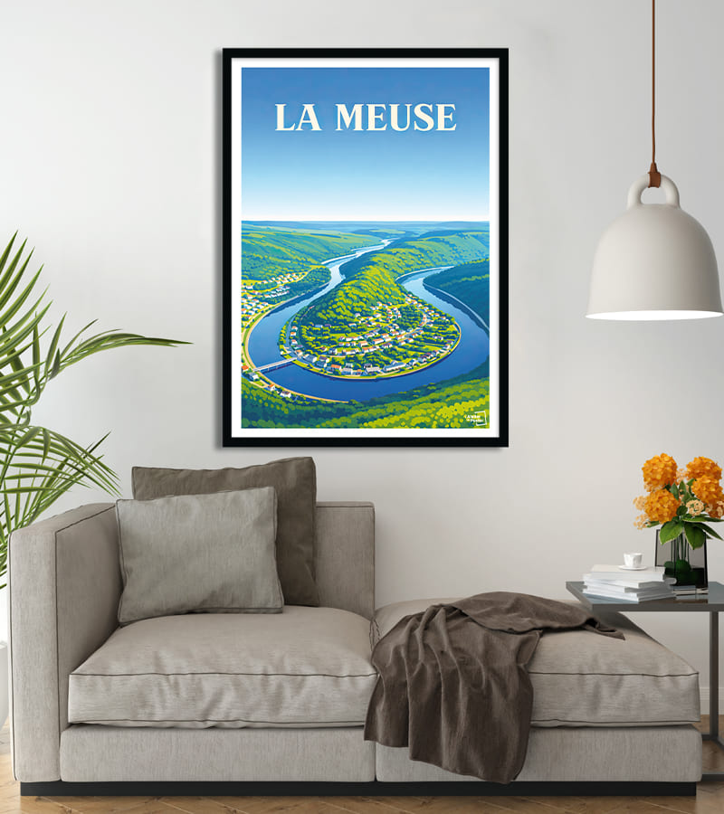 Affiche La Meuse