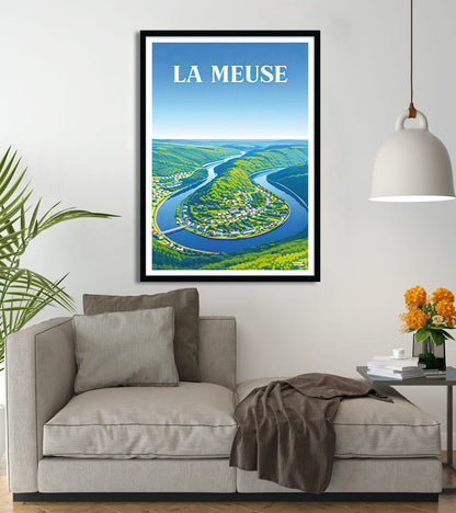 Affiche La Meuse