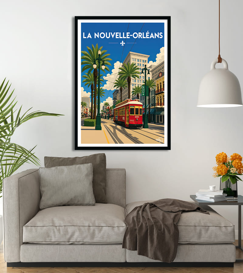 poster la Nouvelle Orléans