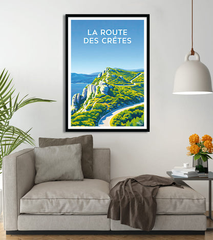 poster La Route des Crêtes