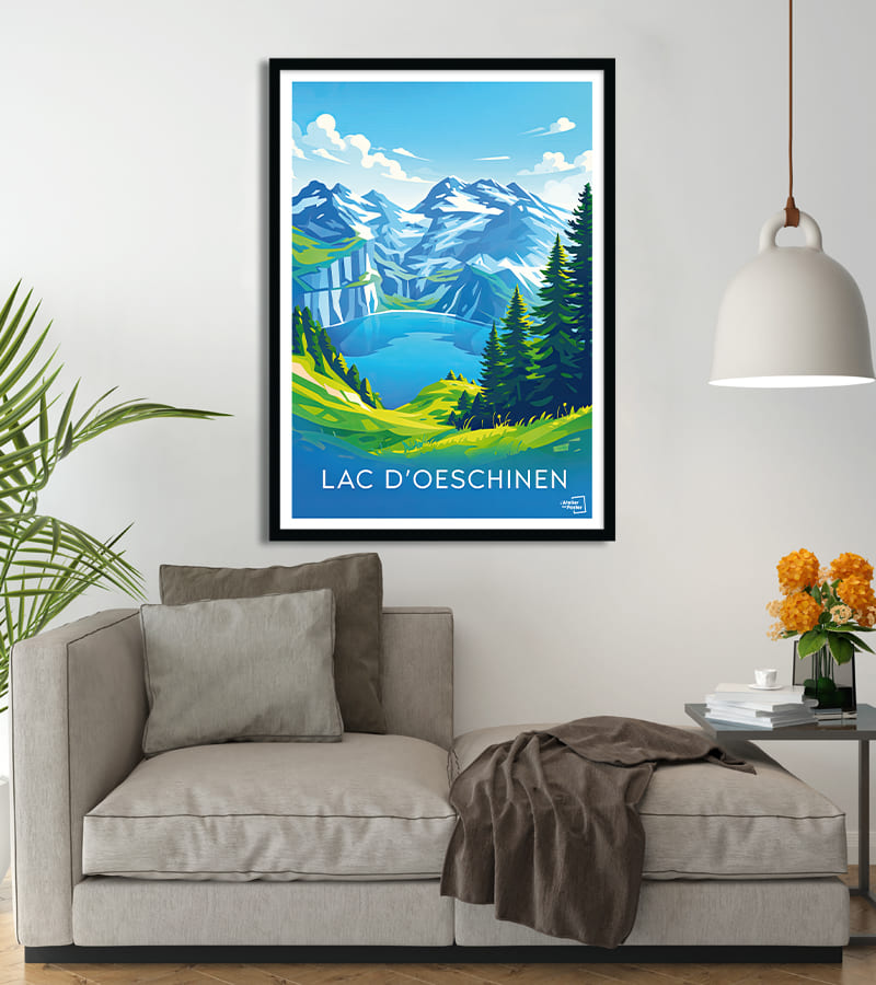 poster Lac d Oeschinen