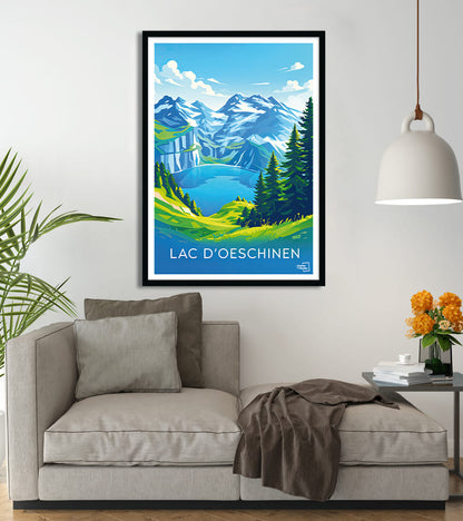 poster Lac d Oeschinen