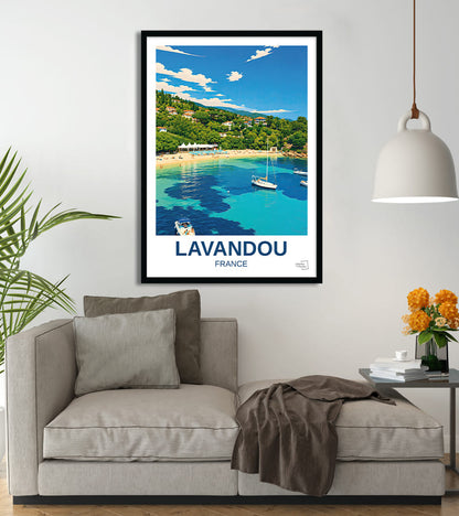 poster Lavandou