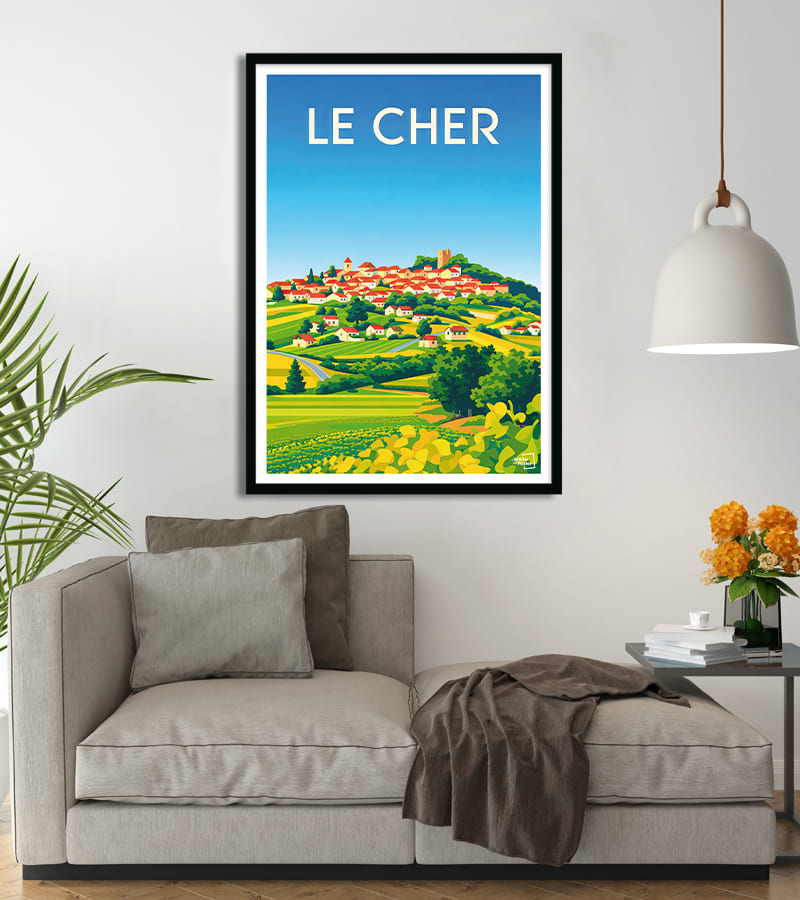 Affiche Département du Cher