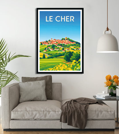 Affiche Département du Cher