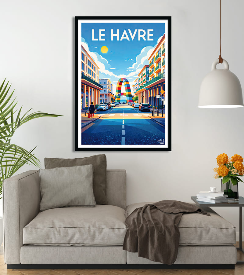 poster 
Conteneur le Havre