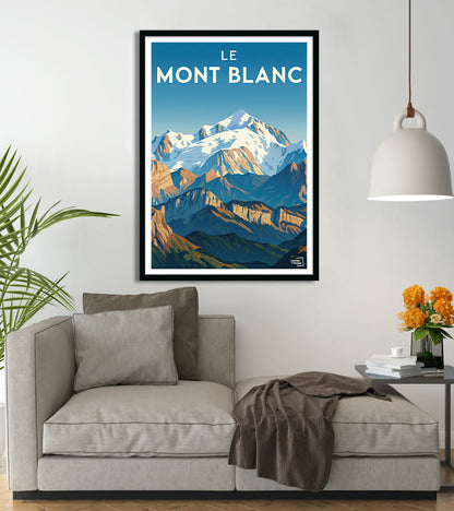 poster Mont Blanc