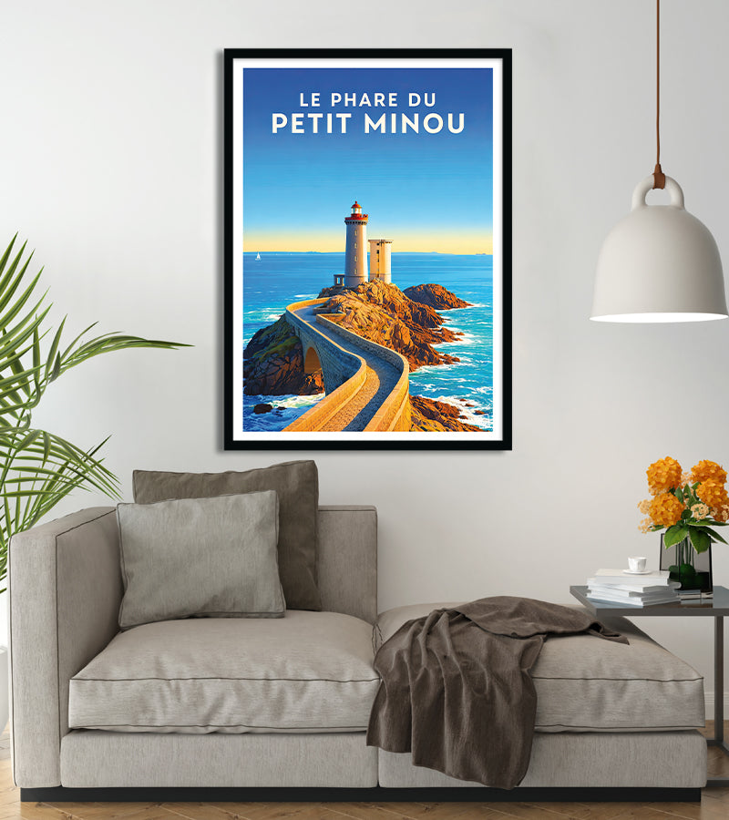 Affiche Le Phare du Petit Minou