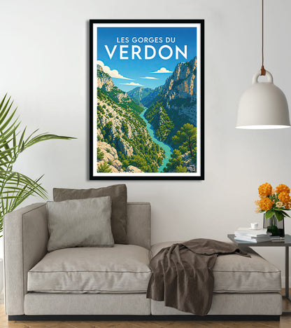 poster Les Gorges du Verdon