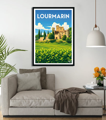 poster Lourmarin