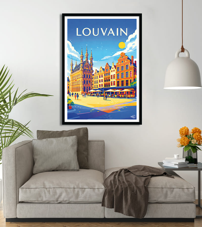 Affiche Louvain